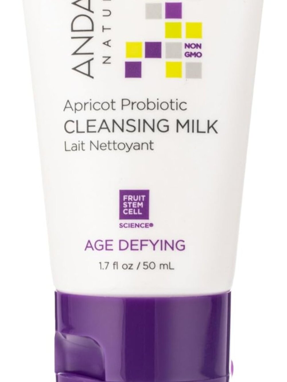 Andalou Naturals Cleansing Milk Apricot, 1.7 Ounce, 6 Count